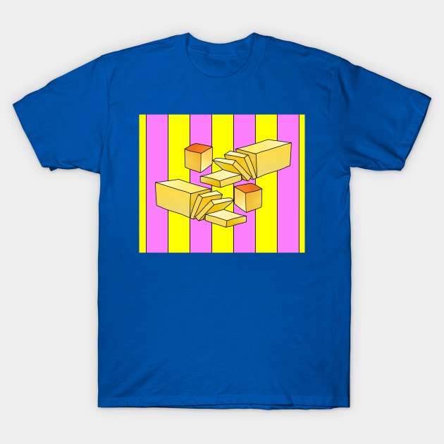 Cheese Full Of Holes In Every Way T-Shirt by flofin